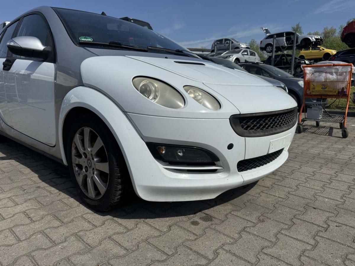 Smart ForFour 454 original Kotfl&uuml;gel Sto&szlig;stangenecke vorn rechts Ice White Bj.2006